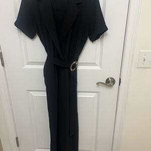 Monteau Classic Black Jumpsuit